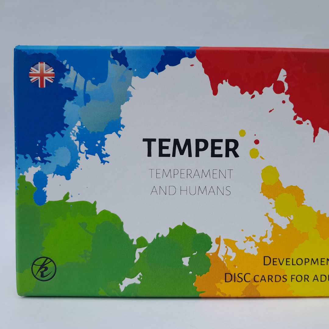 TEMPER - önismereti fejlesztő kártya - angol nyelvű