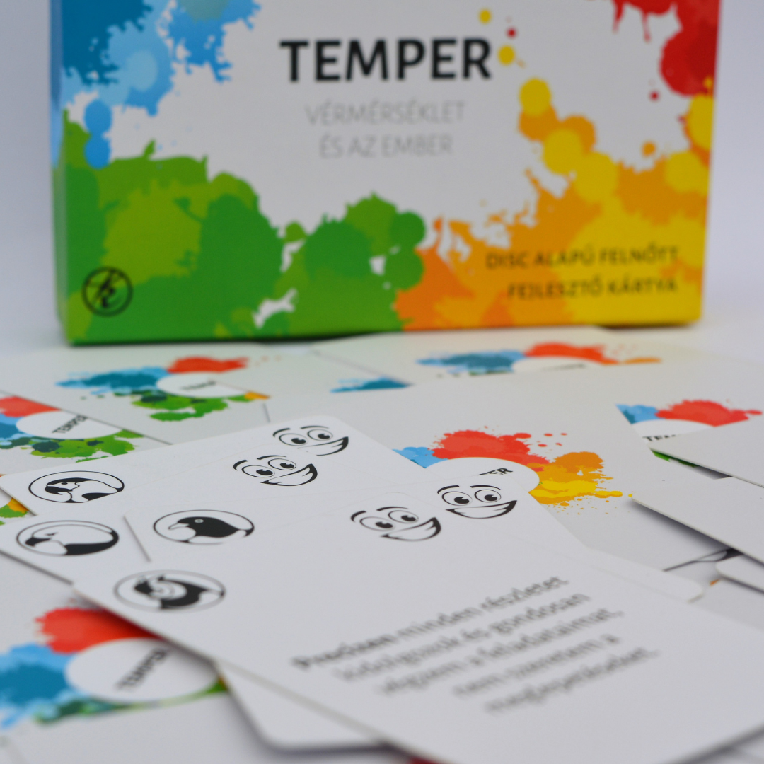 TEMPER - önismereti fejlesztő kártya