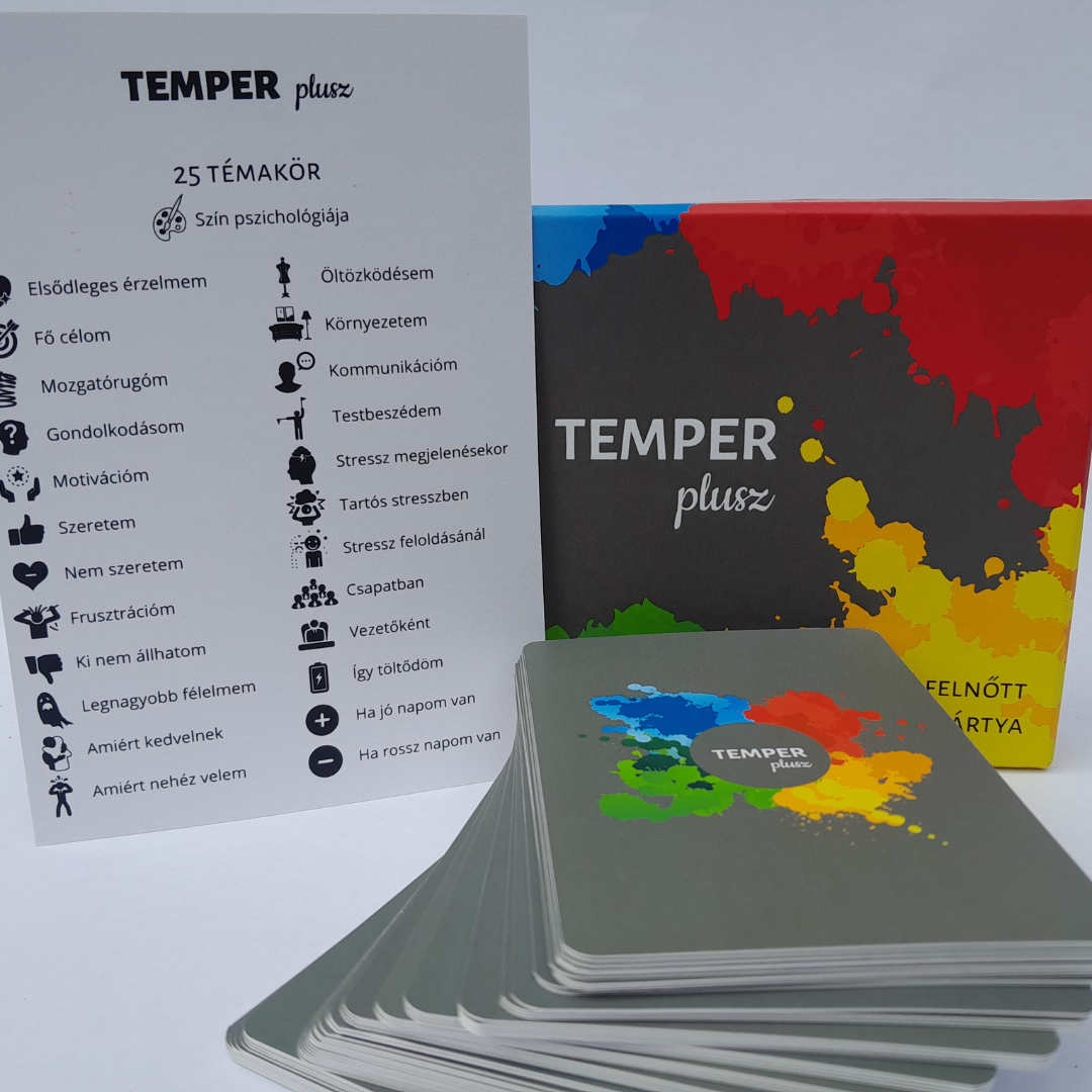TEMPER PLUSZ - önismereti fejlesztő kártya